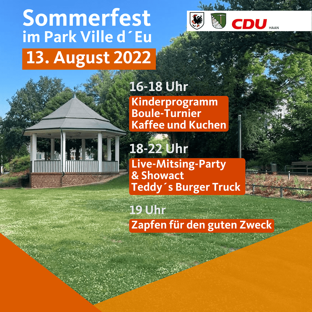 CDU Sommerfest